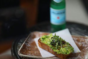 Avocado Toast at Retreat coffee in Green Lake WA