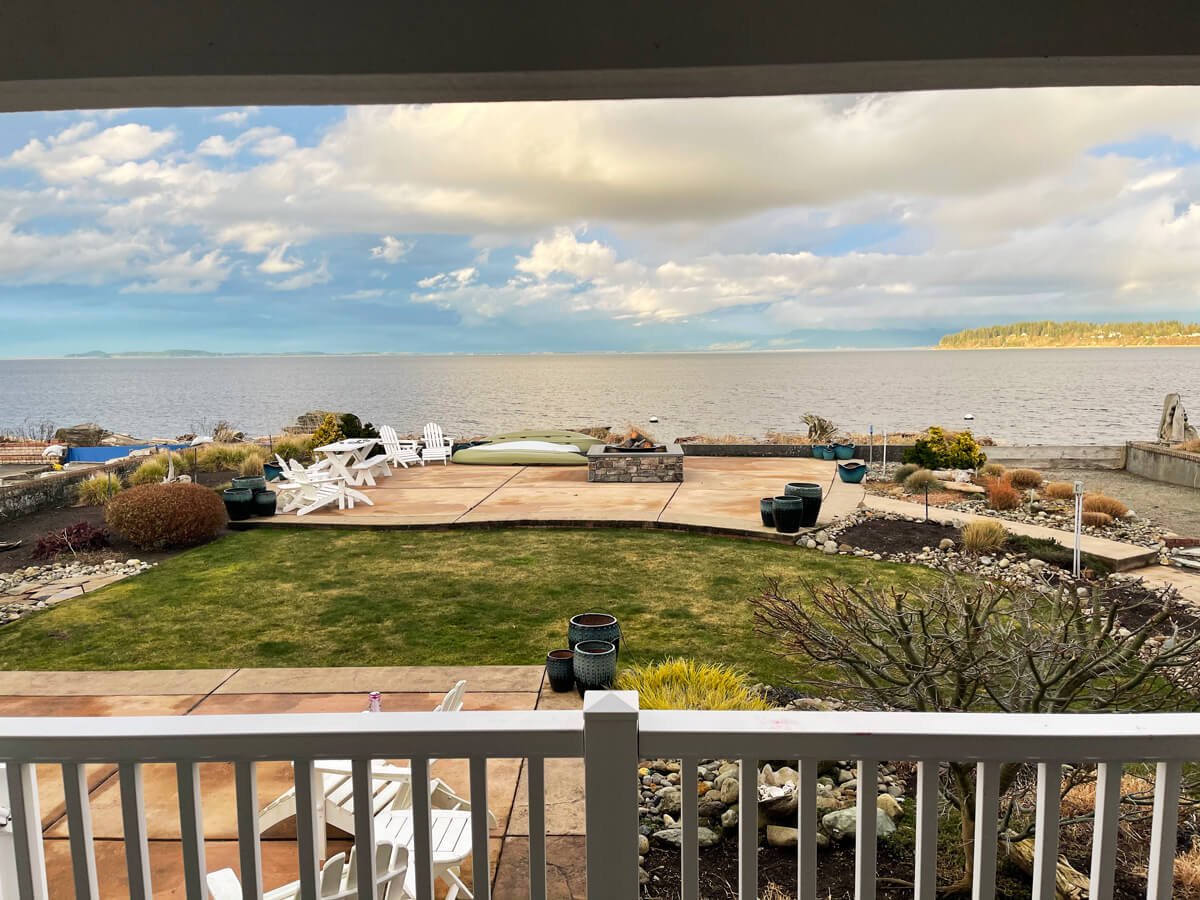 View Of Utsalady Bay Camano Island Washginton