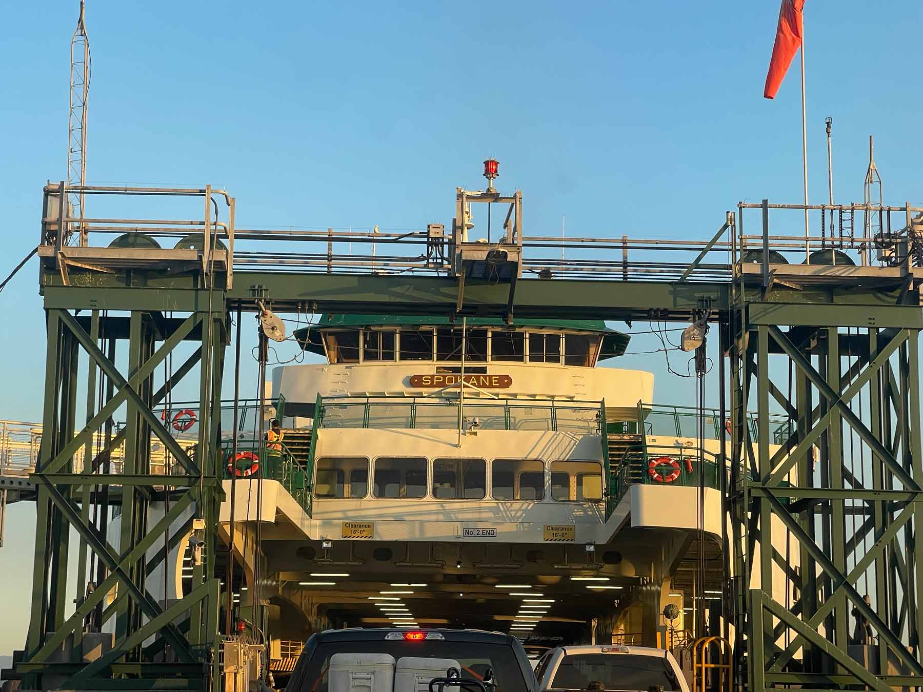 edmonds ferry dock in downtown edmonds